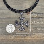 Celtic Cross Necklace Irish knot Pendant