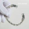 925 Sterling Silver Viking Bracelet Cuff Medieval Style Arm Ring For Men