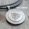 rope Rotating Viking Valknut