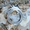 Dragon Pendant Viking 316L Stainless Steel Necklace Nordic Amulet