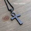 Ankh Necklace Stainless Steel Key Of Life Pendant Chain Ancient Egyptian Amulet