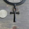 Ankh Necklace Stainless Steel Key Of Life Pendant Chain Ancient Egyptian Amulet