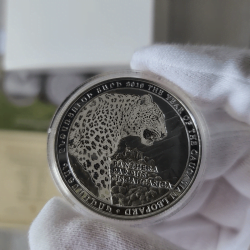 Armenia Silver Coin 1000 dram Year of Caucasian leopard Armenian 2019