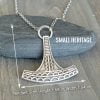 Thor Mjolnir Viking Necklace Medieval Style Pendant Norse Hammer