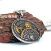 Viking Warrior Necklace Stainless Steel Pendant Chain Nordic Berserk
