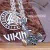 Large Viking Stainless Steel Necklace Norse Amulet