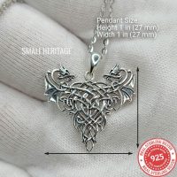 Dragon Necklace 925 Sterling Silver Amulet