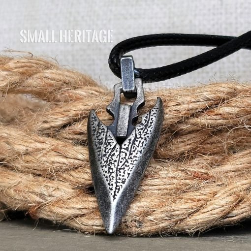 Arrowhead Necklace Stainless Steel Spear Pendant
