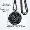 Viking Compass Necklace Stainless Steel Norse Vegvisir Amulet Pendant Thor Men - Image 6