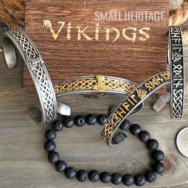 All styles - Stainless Steel Viking Bracelet Hammer Gift Box