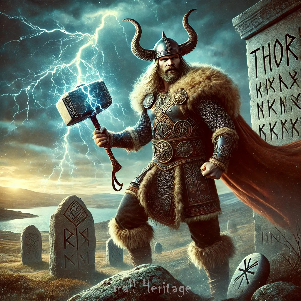 Thor: The Mighty Thunder God of Viking Mythology