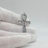 Small Heritage 925 Sterling Silver Key Of Life Ankh Necklace - Image 3