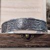 Viking Vegvisir Bracelet Stainless Steel Cuff