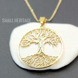 Tree Of Life Necklace Stainless Steel Lightweight Pendant