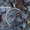 Tree of Life Necklace Stainless Steel Pendant Chain