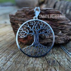 Tree of Life Necklace Stainless Steel Pendant Chain