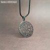 Lightweight Viking Pendant Norse Helm of Awe Necklace