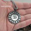 Viking Yggdrasil Necklace Norse Tree of Life Pendant - Image 3