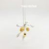Olive Leaves Branch Necklace 925 Sterling Silver