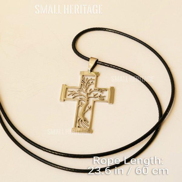 Tree of Life Cross Necklace