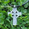 Celtic Irish Cross Necklace Norse Viking Knot Pendant