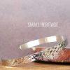 Viking Stainless Steel Hammered Cuff Bracelet Bangle Men Women Gold Silver Color - Image 4