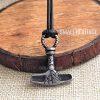 Viking Mjolnir Necklace Thor Hammer - Image 6