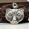 Viking Bear Necklace 925 Sterling Silver Pendant - Image 2