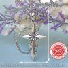 925 Sterling Silver Cross Necklace Small Christian Pendant - Image 2