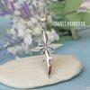 925 Sterling Silver Cross Necklace Small Christian Pendant - Image 4
