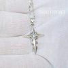 925 Sterling Silver Cross Necklace Small Christian Pendant - Image 5