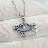 Eye Of Horus Necklace 925 Sterling Silver Ancient Egypt pendant - Image 5