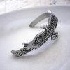 Viking Raven Bracelet Celtic knot Adjustable - Image 2