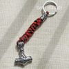 Viking Mjolnir Hammer Keychain - Car Key Ring with Survival Paracord Rope - Image 8