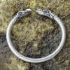 Huginn Muninn Bracelet Viking Raven Head Cuff Small Heritage