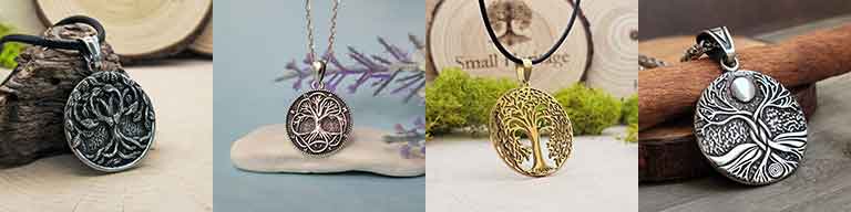 Tree of Life Jewelry: Necklaces, Pendants & Symbolic Designs