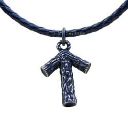 Viking Tiwaz Rune Necklace Stainless Steel Pendant Amulet